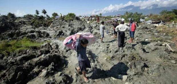 Akibat Gempa 7,4 SR, 2 Desa di Palu Ditenggelamkan Lumpur