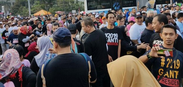 CFD Jadi Momentum Gerakan #2019GantiPresiden, Rocky Gerung: Bagus Buat Demokrasi