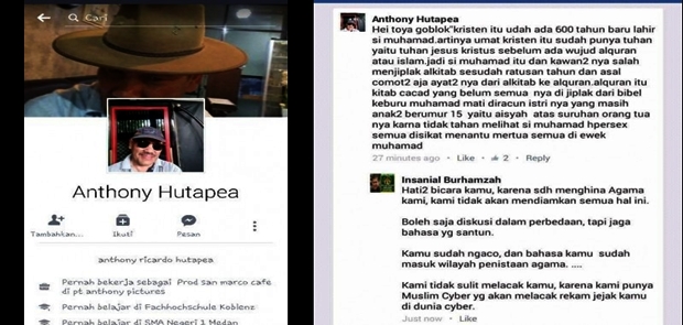 Pengusaha Menistakan Agama Islam Ditahan Polres Medan