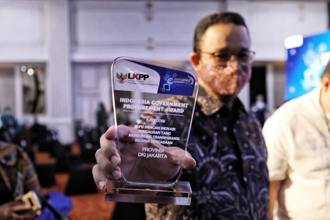 Dapat Penghargaan LKPP Bantu UMKM, Anies: Jangan Sampai Yang Kecil Tergilas