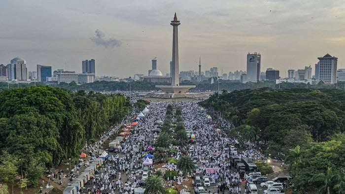 Sabtu Pagi 3 Juta Orang Diperkirakan Padati Monas untuk Acara Munajat Kubro