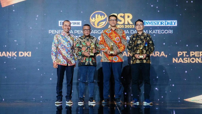 Program Jakarta Koperasi Hidroponik Bank DKI Raih Predikat Best CSR 2023