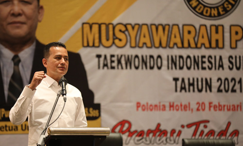 Musa Rajekshah Kembali Terpilih Pimpin Pengprov TI Sumut Hingga 2025