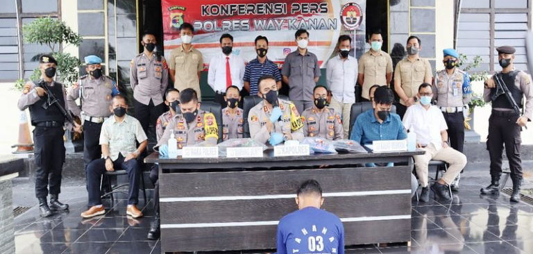 Niat Kelabui Polisi,Suami Bunuh Istri Berhasil Di Ungkap Polres Way Kanan