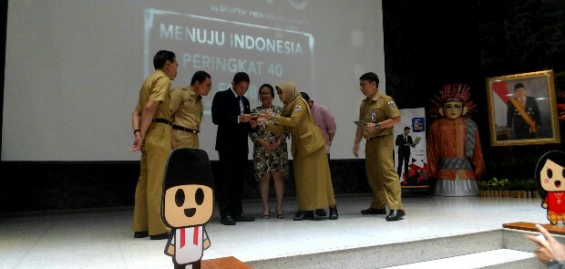 Kejar Peringkat 40 EODB, DPM-PTSP Launching JakEVO