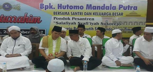 Tommy Soeharto Bersafari ke Pesantren di Jawa Timur Ada Apa?