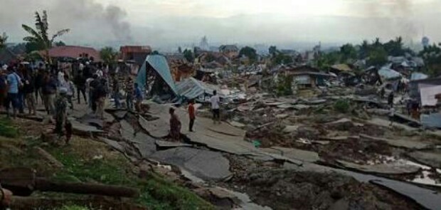 Tanah Perumahan Balaroa Amblas, Jalan Naik Setinggi Rumah