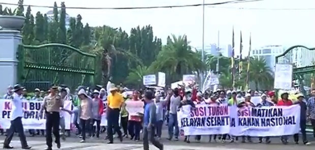 Ada Isu Reshuffle Kembali Susi Pudjiastuti di Demo