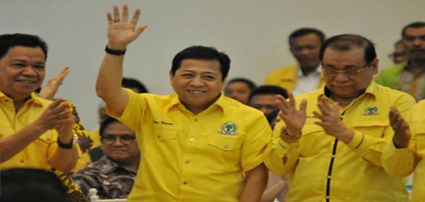 Berkat Setnov, Golkar Menjadi Juara Partai Terkorup